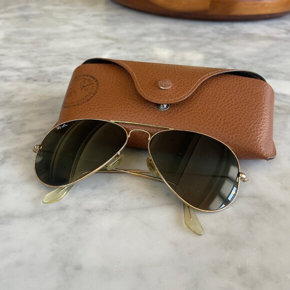 Ray-Ban RB3025 AVIATOR LARGE METAL + CASE main image 12